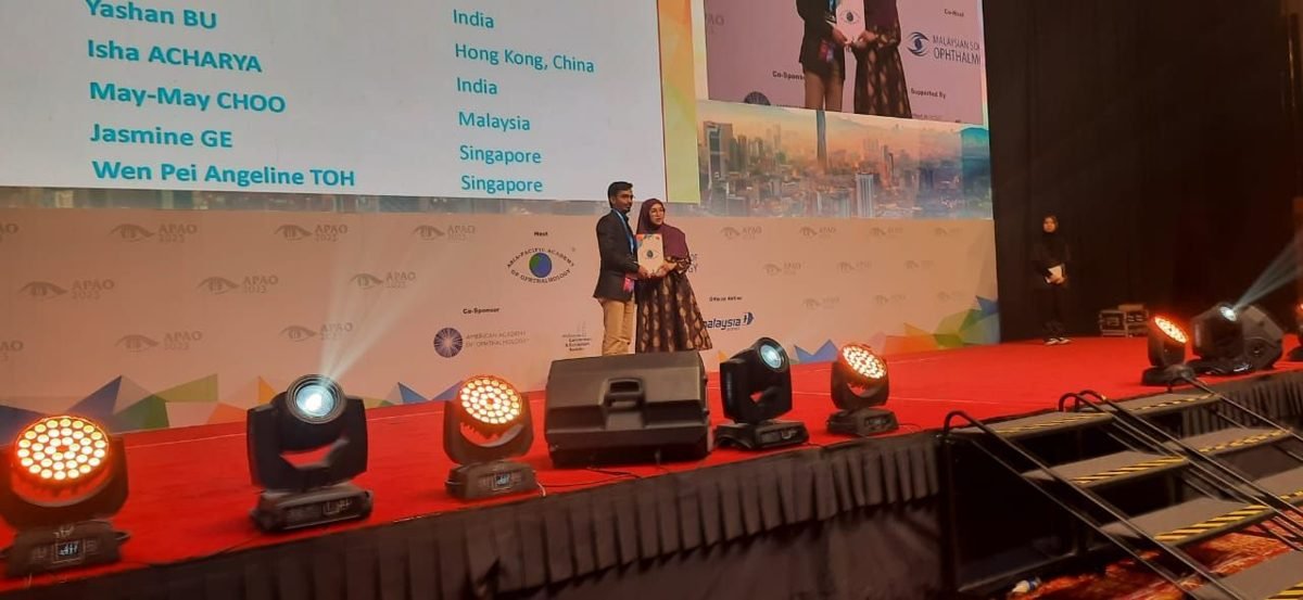 APAO 2023, Kuala Lumpur — Best Poster Discussion Award